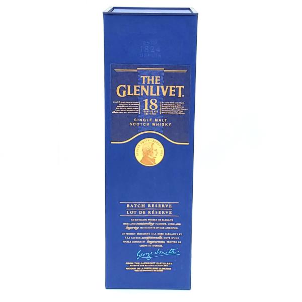 THE GLENLIVET 18YO SINGLE MALT 750mL – Sandy Lane Liquor