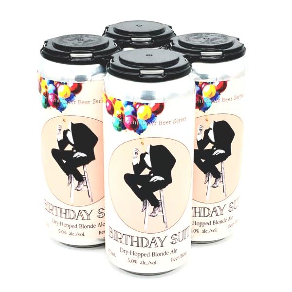 BIRTHDAY SUIT BLONDE 4PK